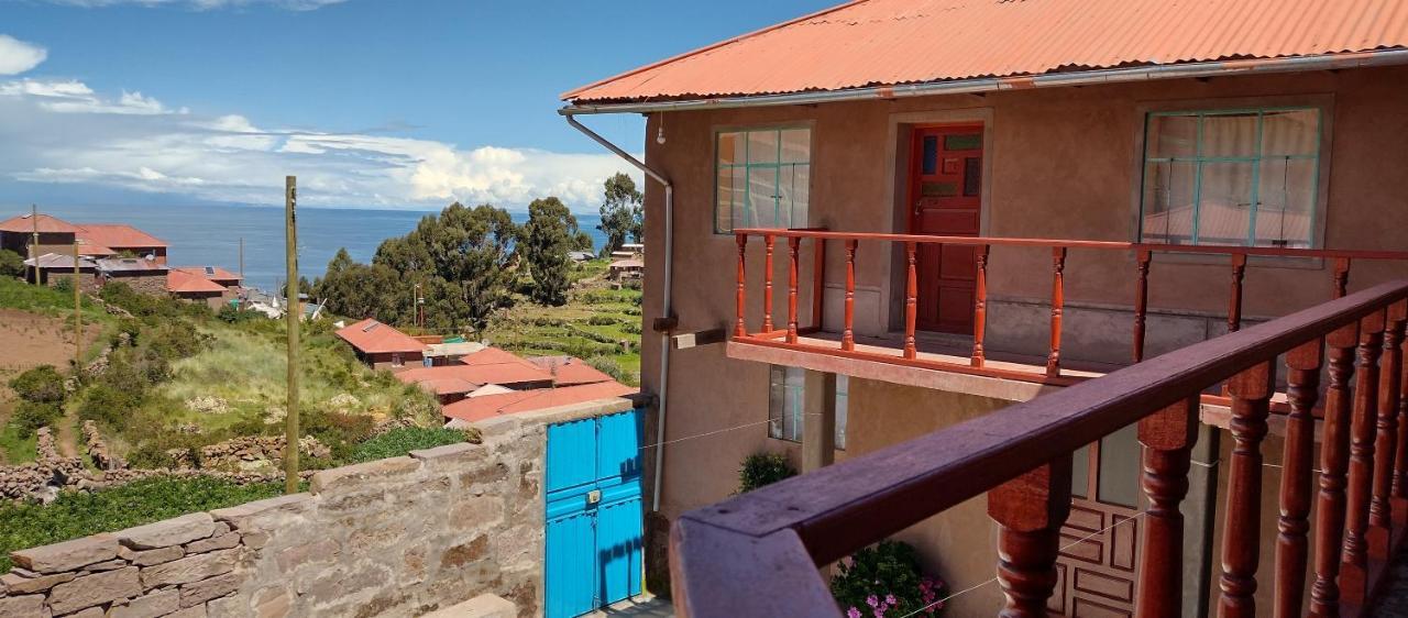 Taquile Hospedaje Mario Huillanopampa Екстер'єр фото